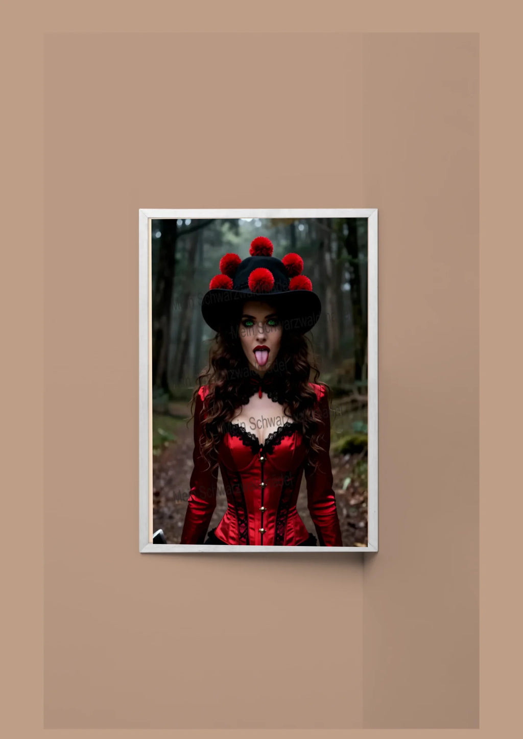 poster mit rahmen h.