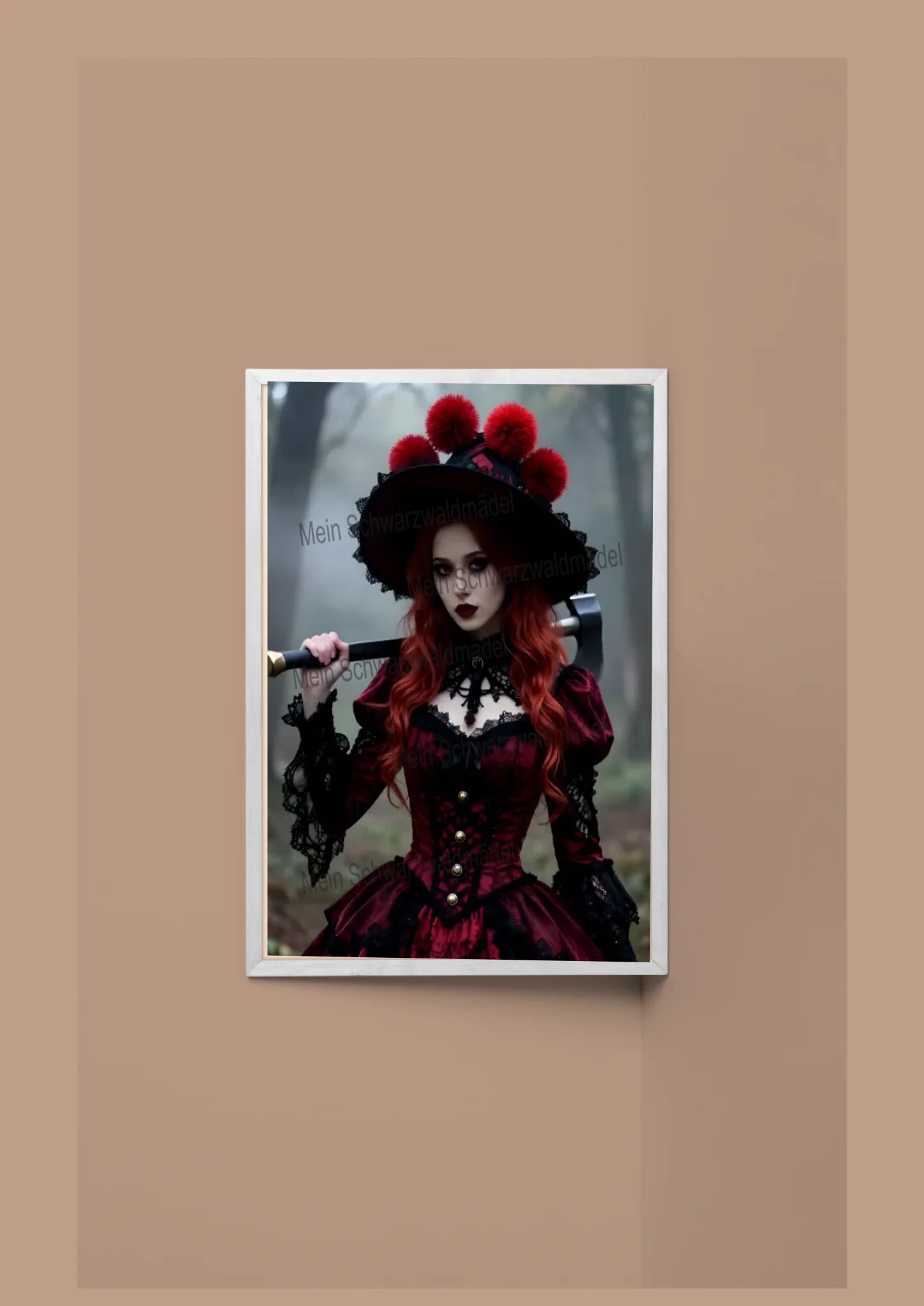 poster mit rahmen h.