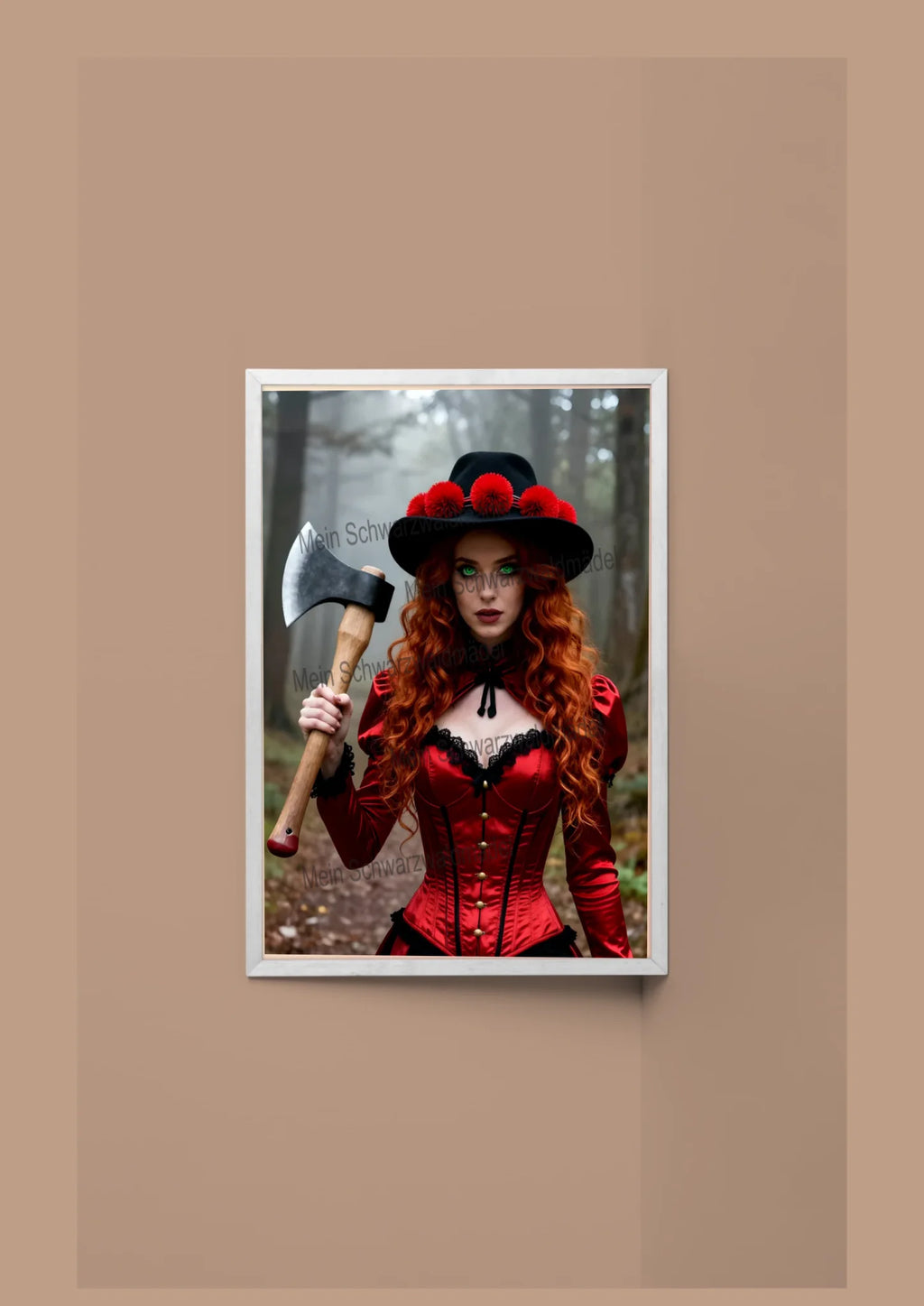 poster mit rahmen h.