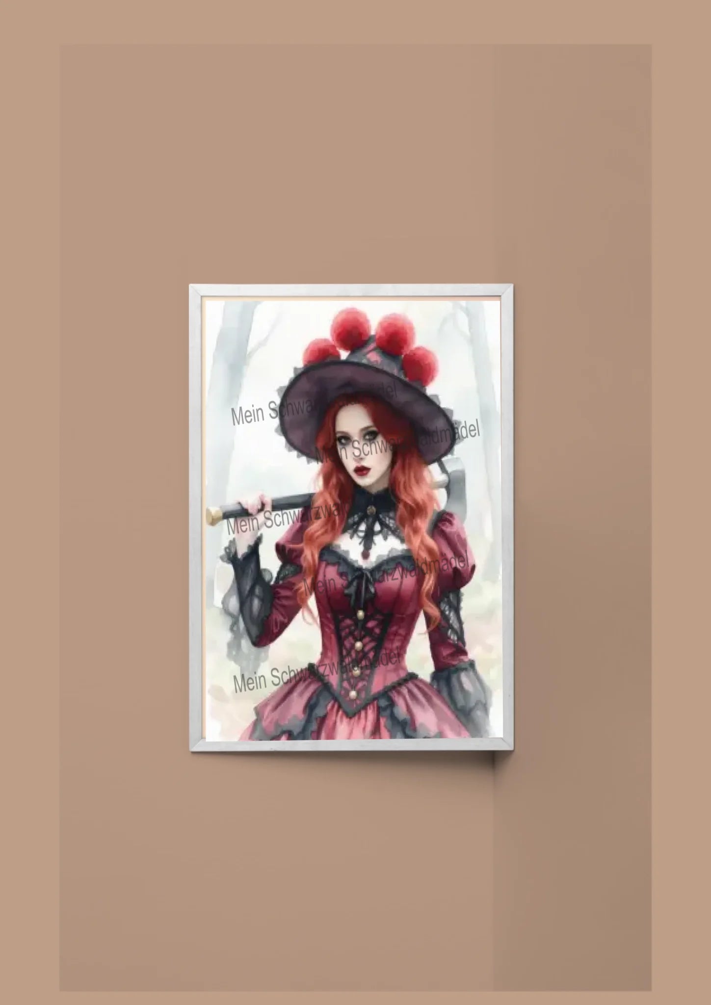 poster mit rahmen h.