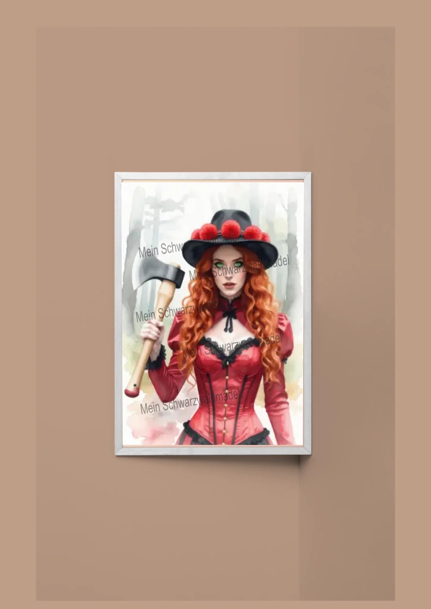 poster mit rahmen h.