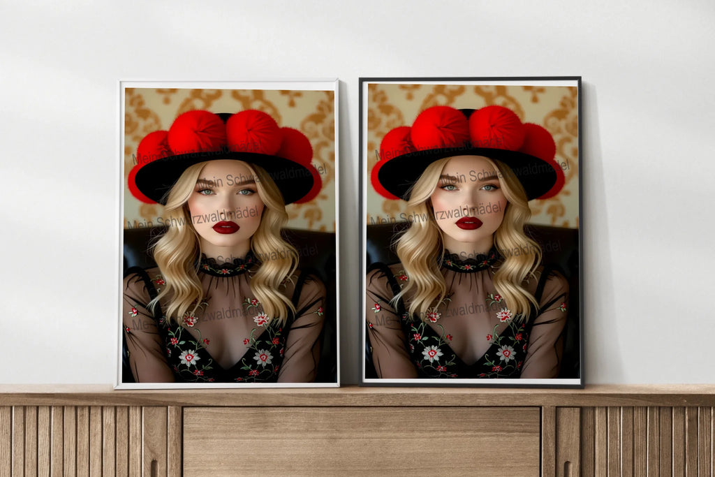 frames-mockup-wooden-sideboard-table