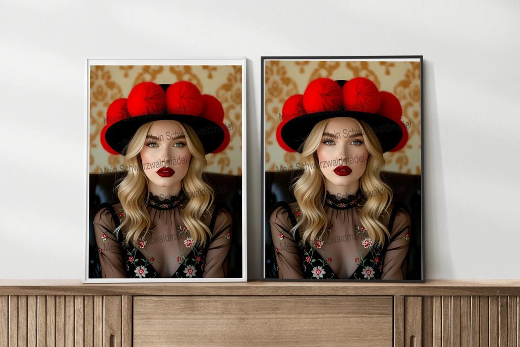 frames-mockup-wooden-sideboard-table