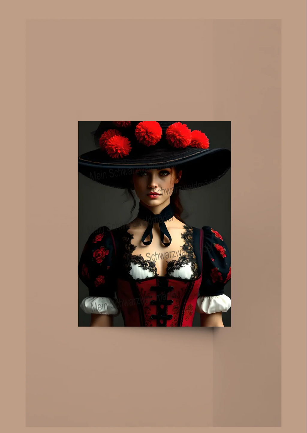 poster mit rahmen h.