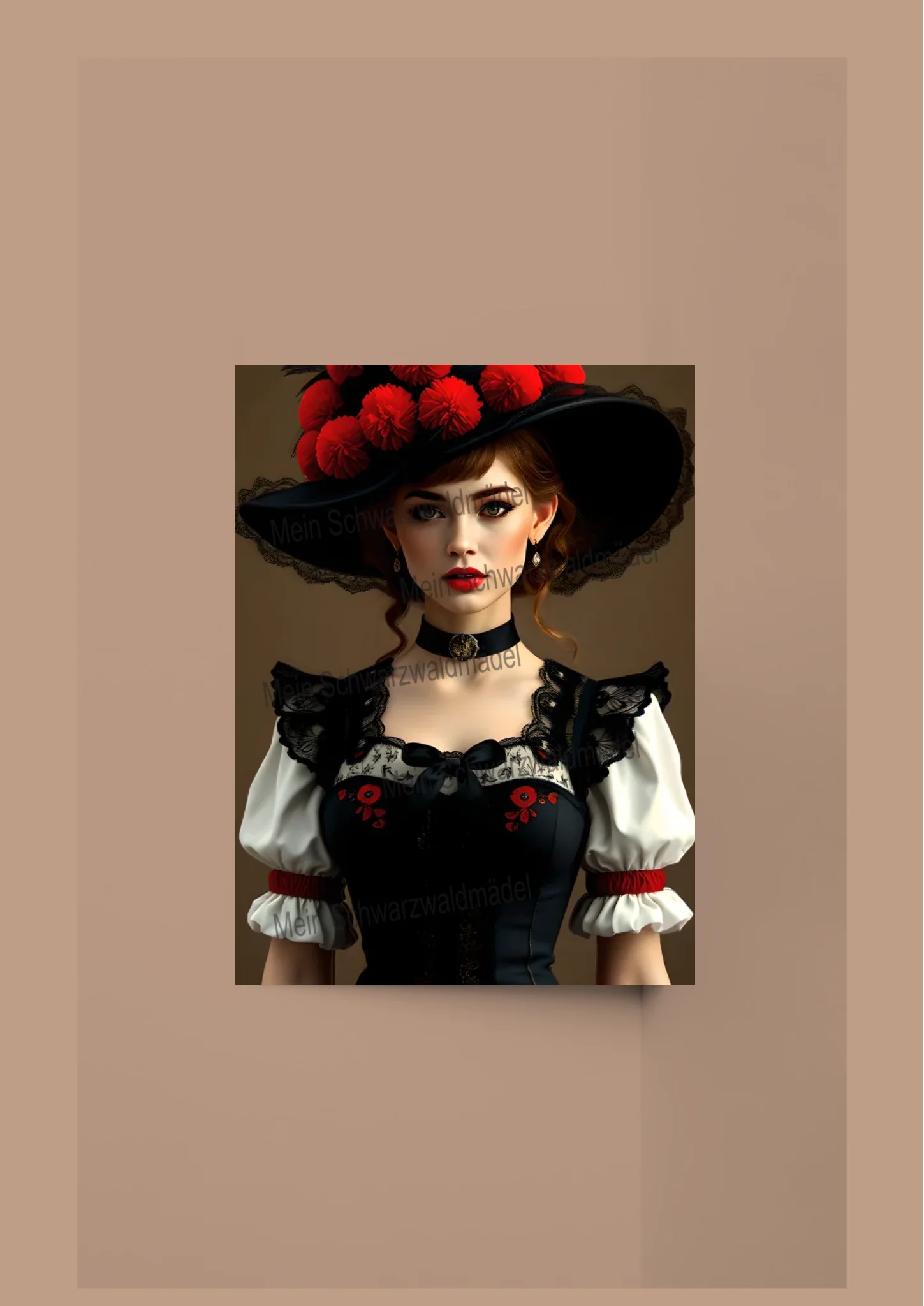 poster mit rahmen h.