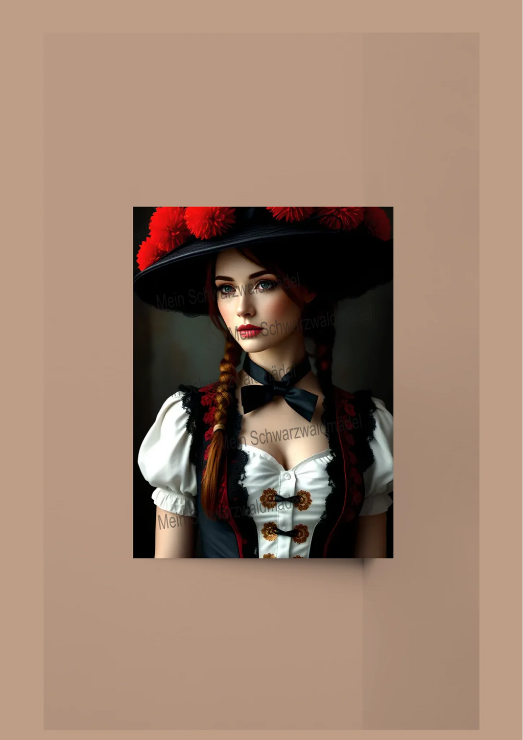 poster mit rahmen h.