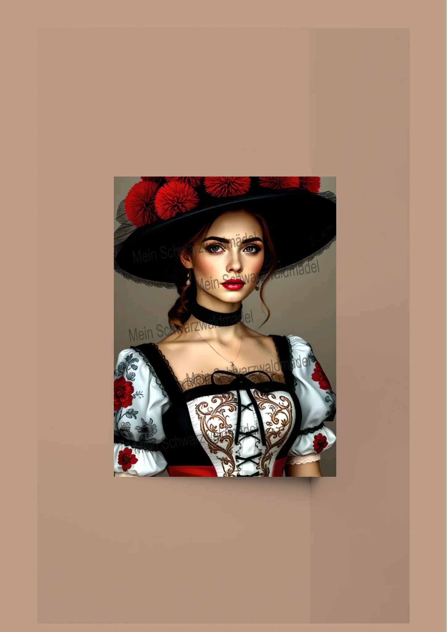 poster mit rahmen h.