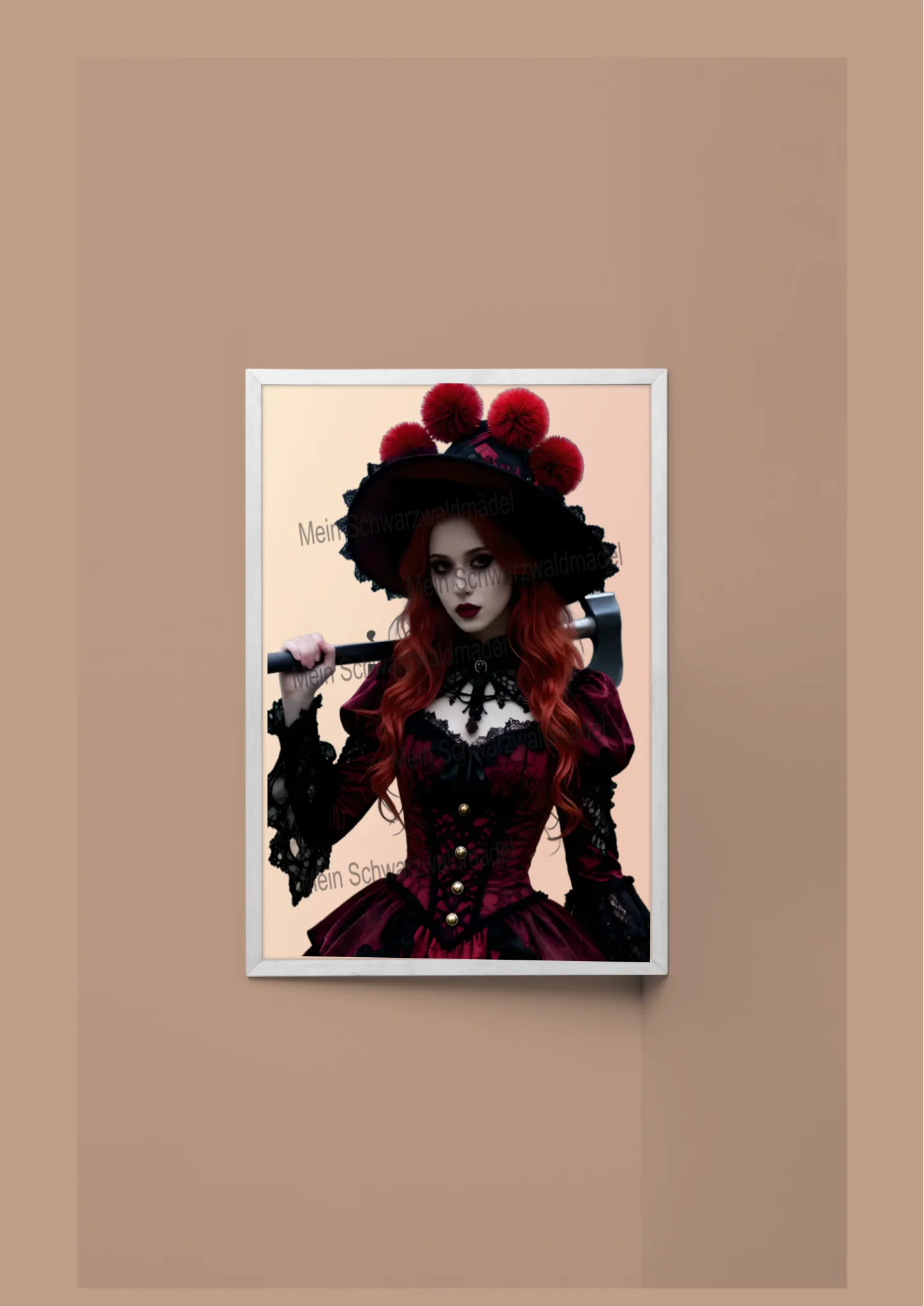 poster mit rahmen h.