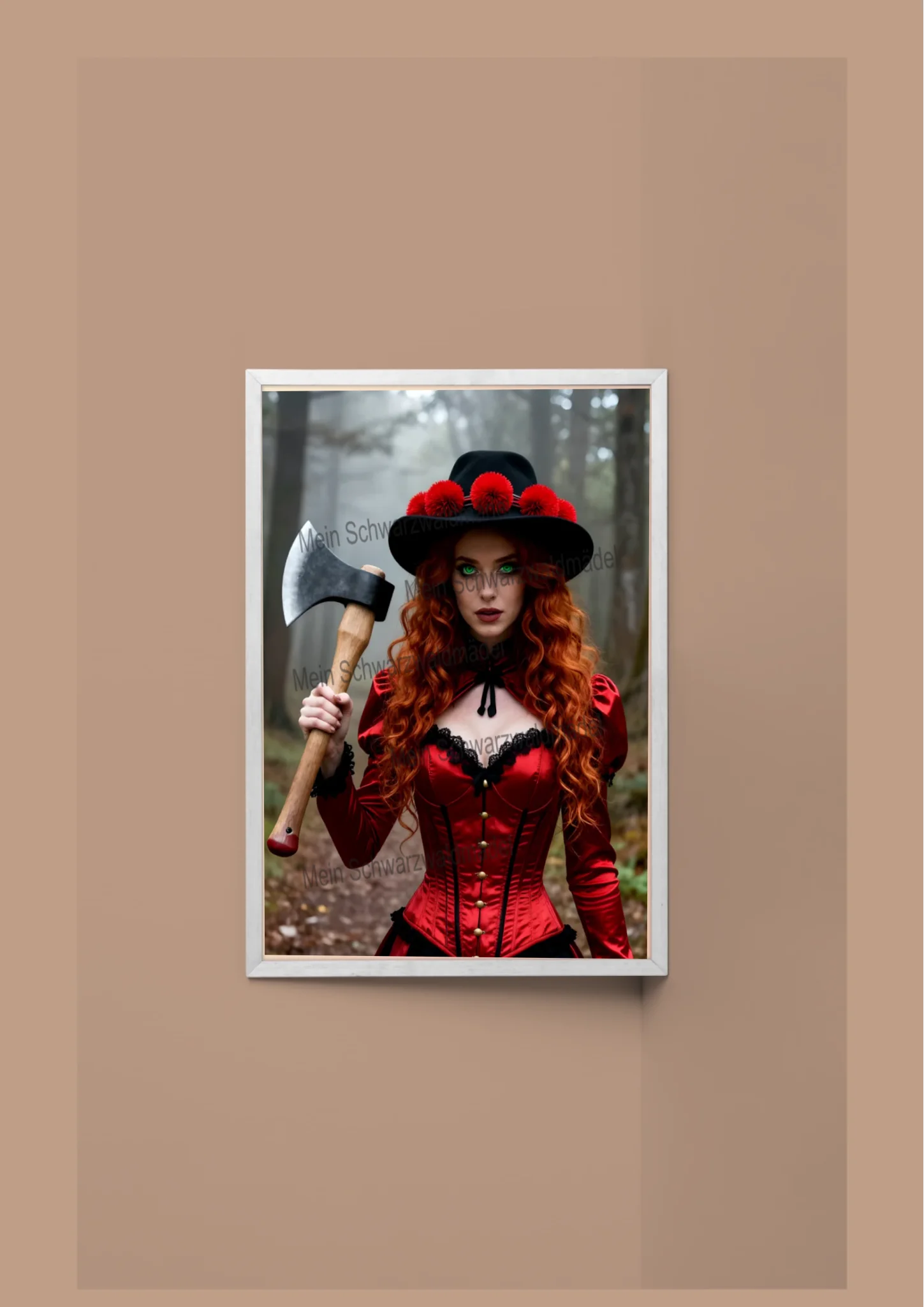 poster mit rahmen h.